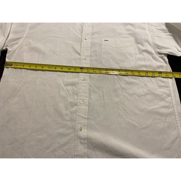 Tommy‎ Hilfiger Golf Shirt White Size XL XG Long Sleeves 100% Cotton - Picture 9 of 12